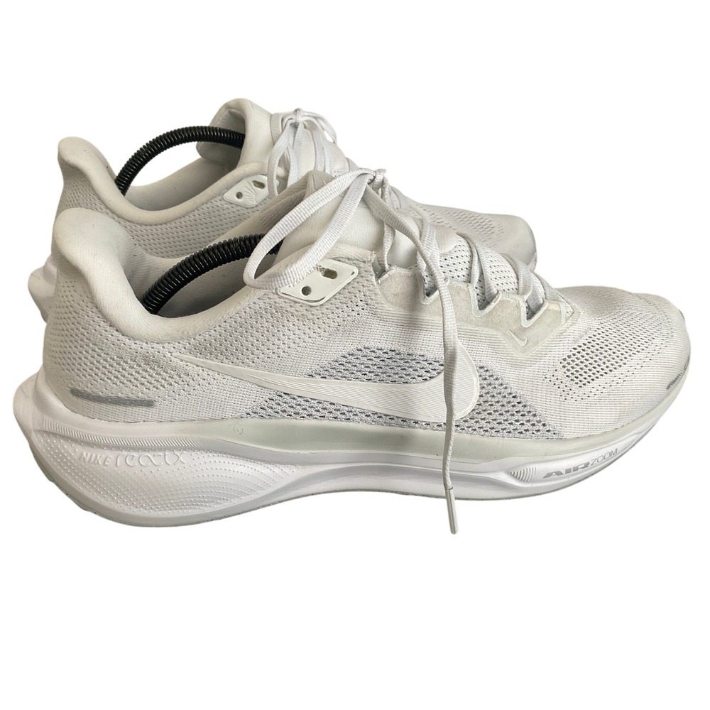 Nike Air Zoom Pegasus 41 Mens White Pure Platinum Silver FD2722-102 Size 12